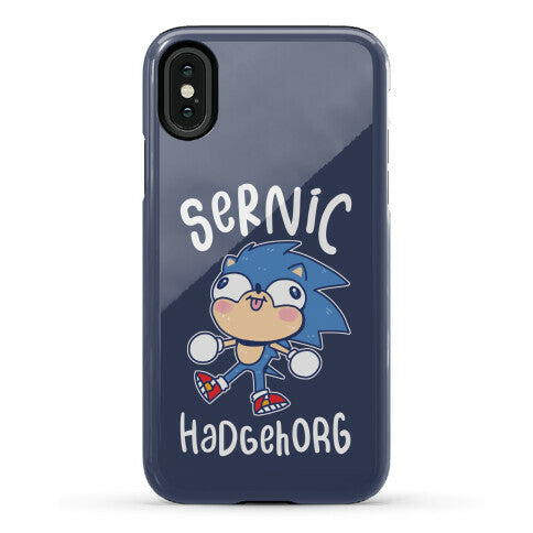 Derpy Sonic Sernic Hadgehorg Phone Case